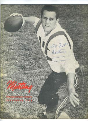 This is the September 1958 issue of MUSTANG the monthly magazine of