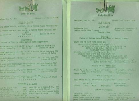 Coffee Shop Washington on Tally Ho Shops Menu Tea Coffee Shop Washington Dc 1941   Bidstart