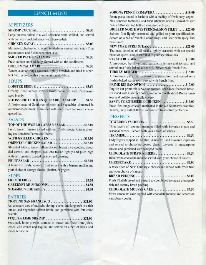 Stratosphere Restaurants Menu Best Stratosphere Las Vegas Menu Pictures To Pin On Pinterest Thepinsta