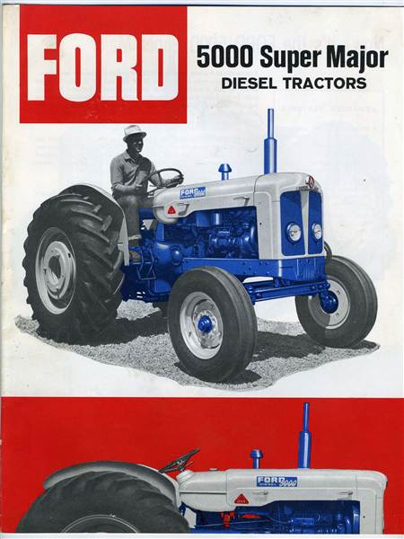 Ford 5000 super major tractor #6