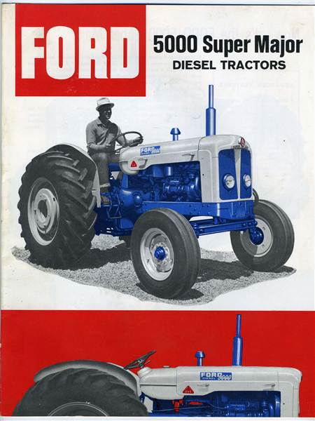 Traktor ford 5000 super major #2